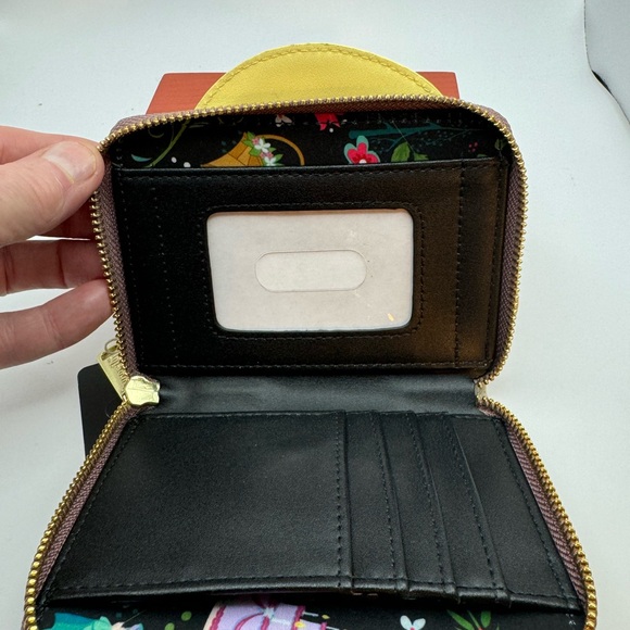 Loungefly Disney Princess Briar Rose Zip Around Wallet Sleeping Beauty NWT - Picture 8 of 16